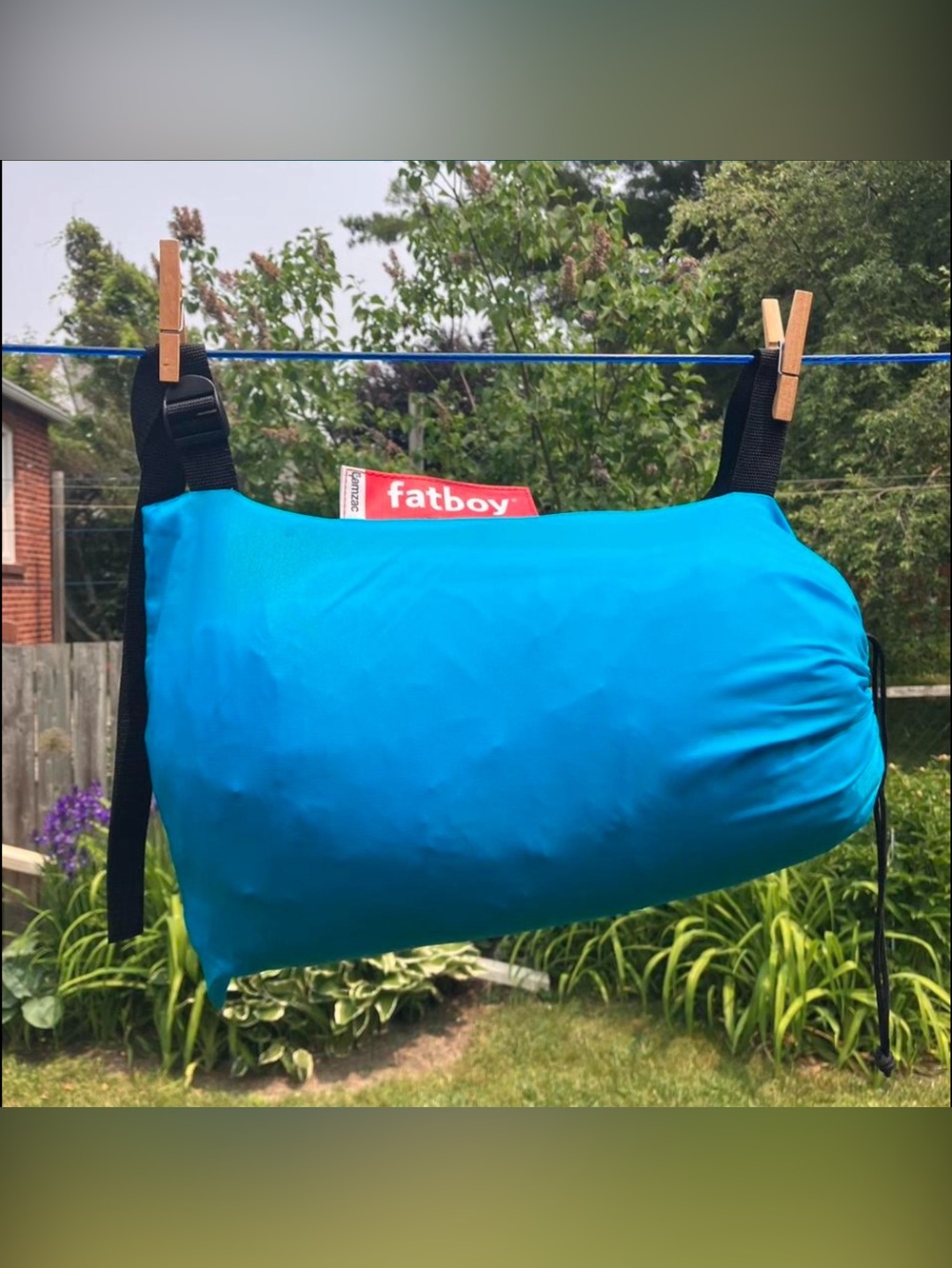 Blue Inflatable fatboy - Picture 2 of 3